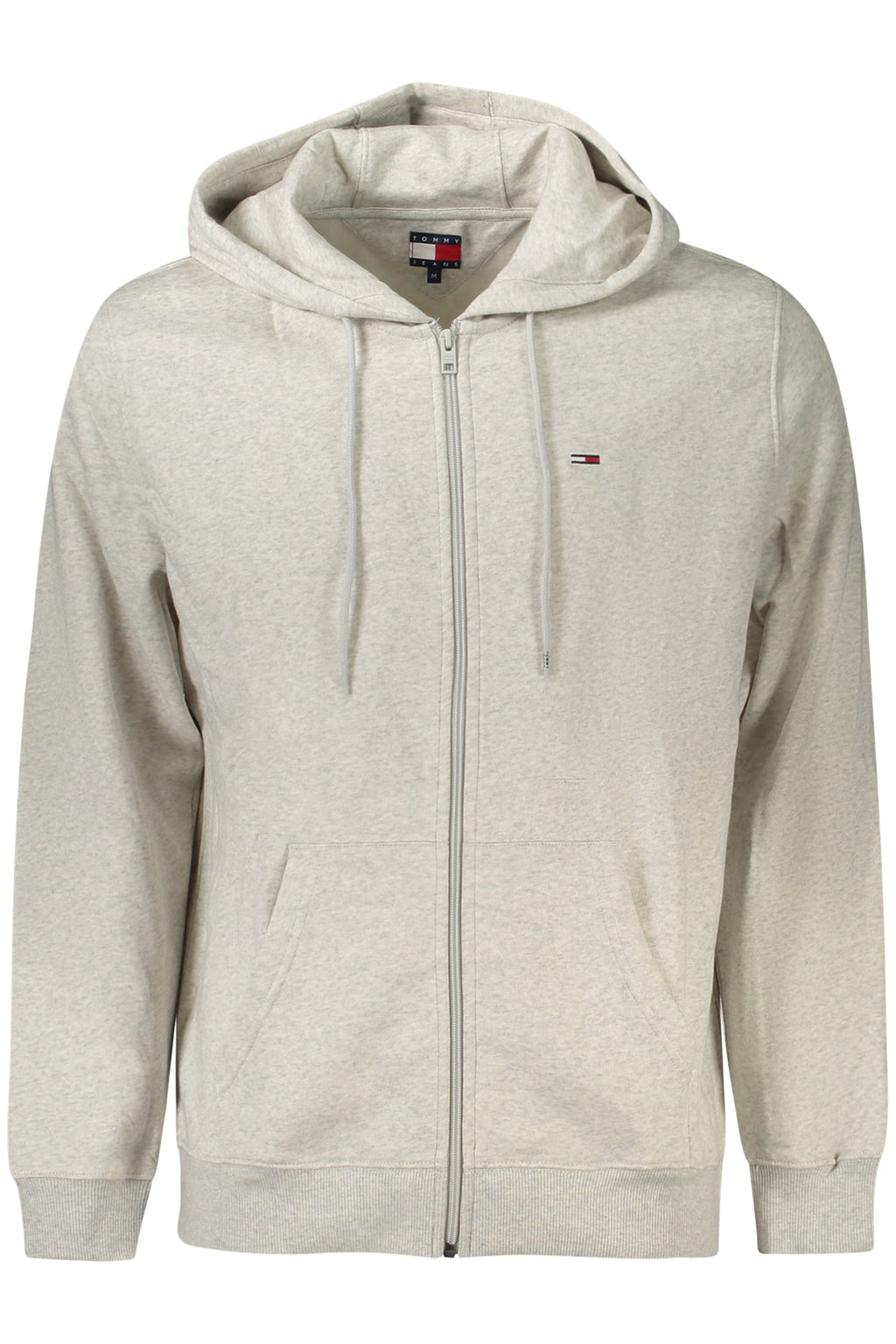 TOMMY HILFIGER FELPA CON ZIP UOMO GRIGIO - Grandi Firme Lab
