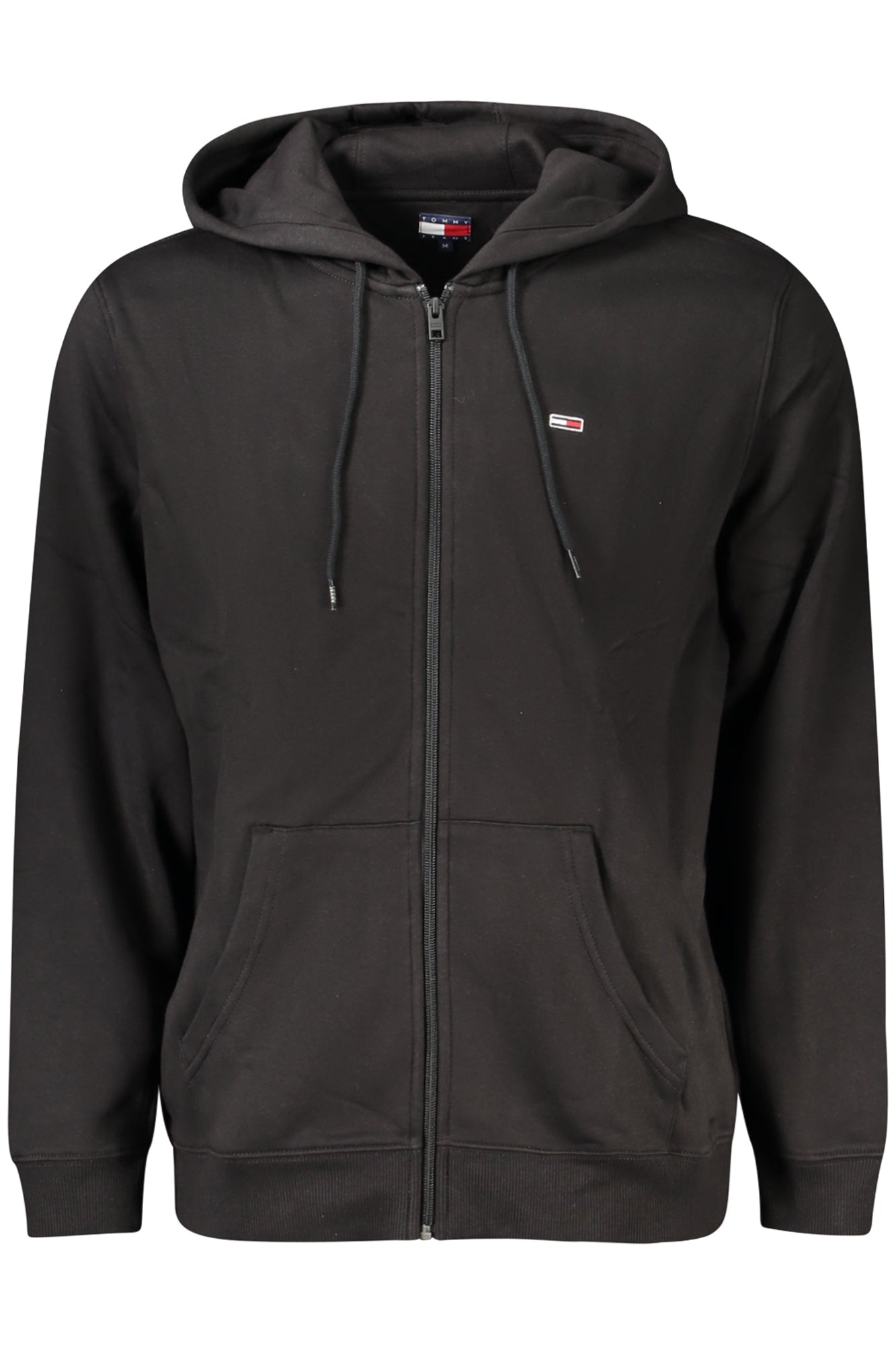 TOMMY HILFIGER FELPA CON ZIP UOMO NERO - Grandi Firme Lab