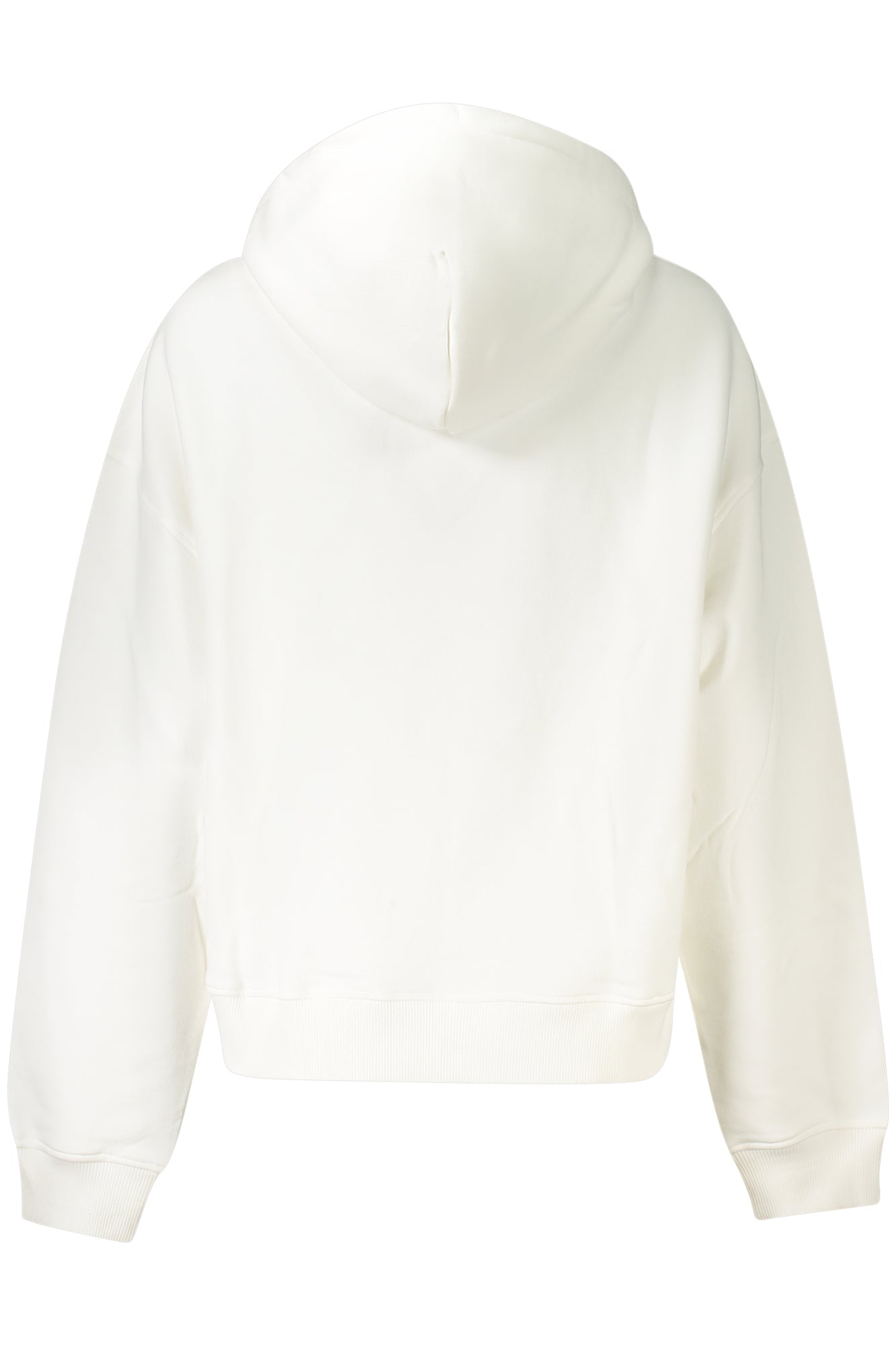 TOMMY HILFIGER FELPA SENZA ZIP DONNA BIANCO - Grandi Firme Lab