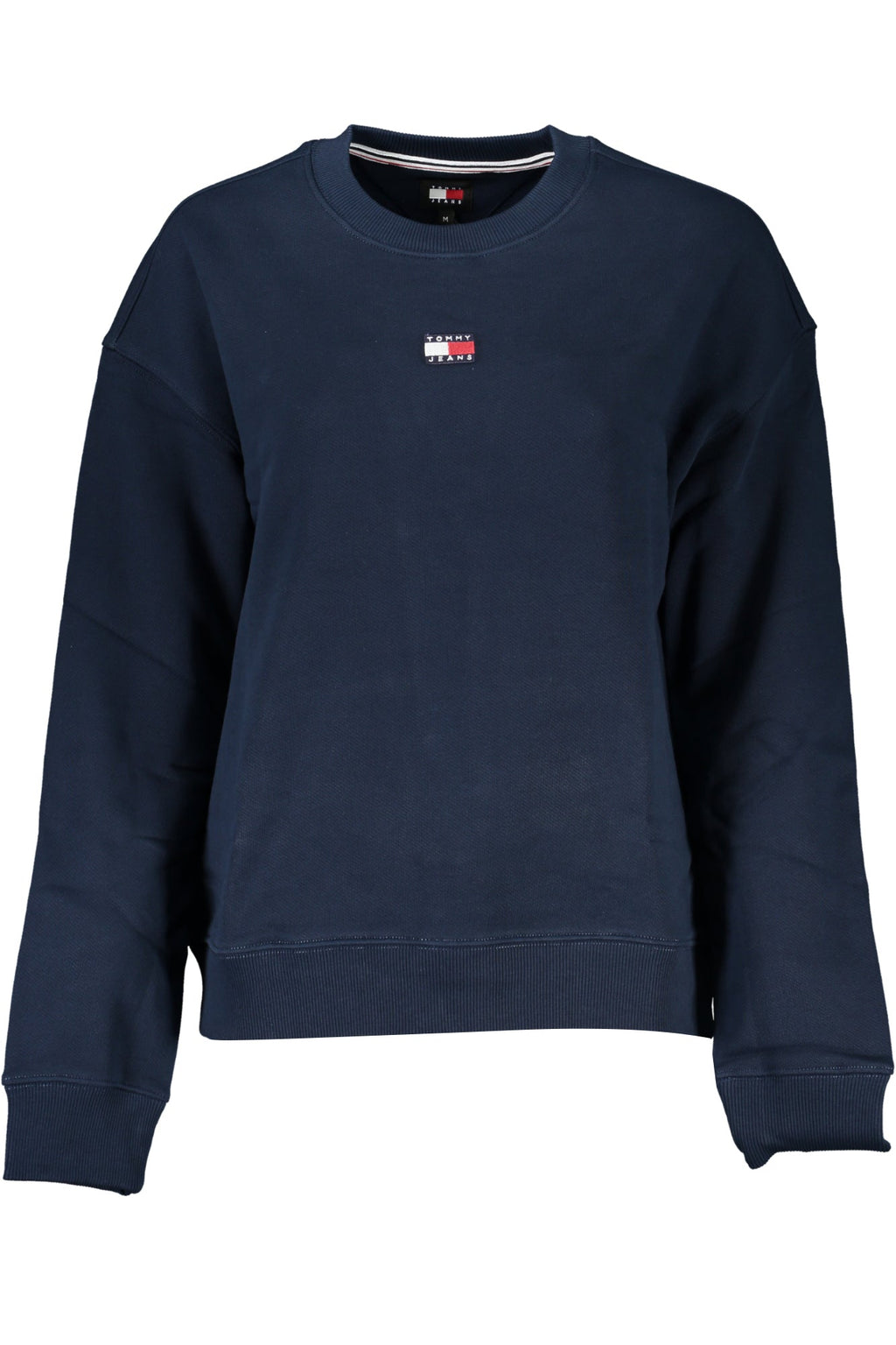 TOMMY HILFIGER FELPA SENZA ZIP DONNA BLU - Grandi Firme Lab