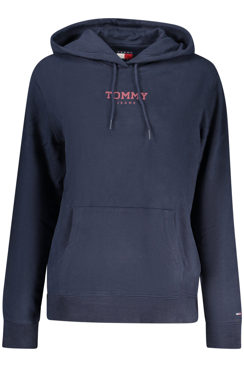 TOMMY HILFIGER FELPA SENZA ZIP DONNA BLU - Grandi Firme Lab