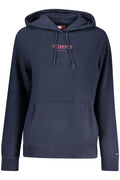 TOMMY HILFIGER FELPA SENZA ZIP DONNA BLU - Grandi Firme Lab