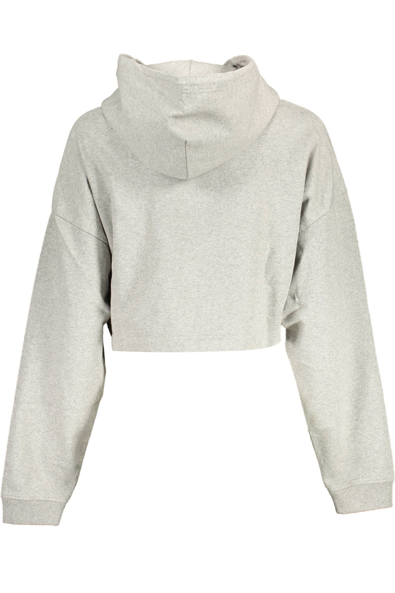 TOMMY HILFIGER FELPA SENZA ZIP DONNA GRIGIO - Grandi Firme Lab