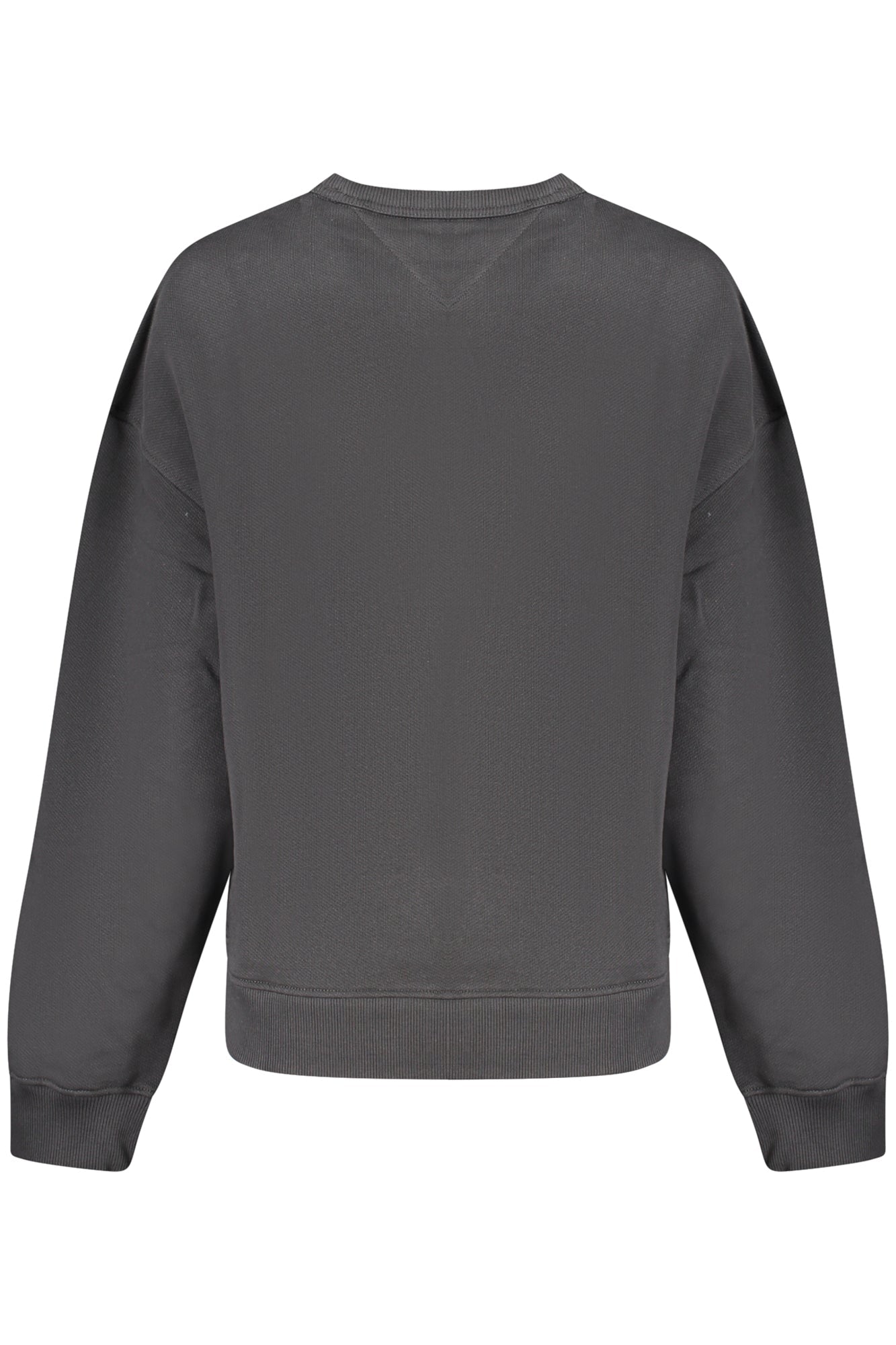 TOMMY HILFIGER FELPA SENZA ZIP DONNA NERO - Grandi Firme Lab