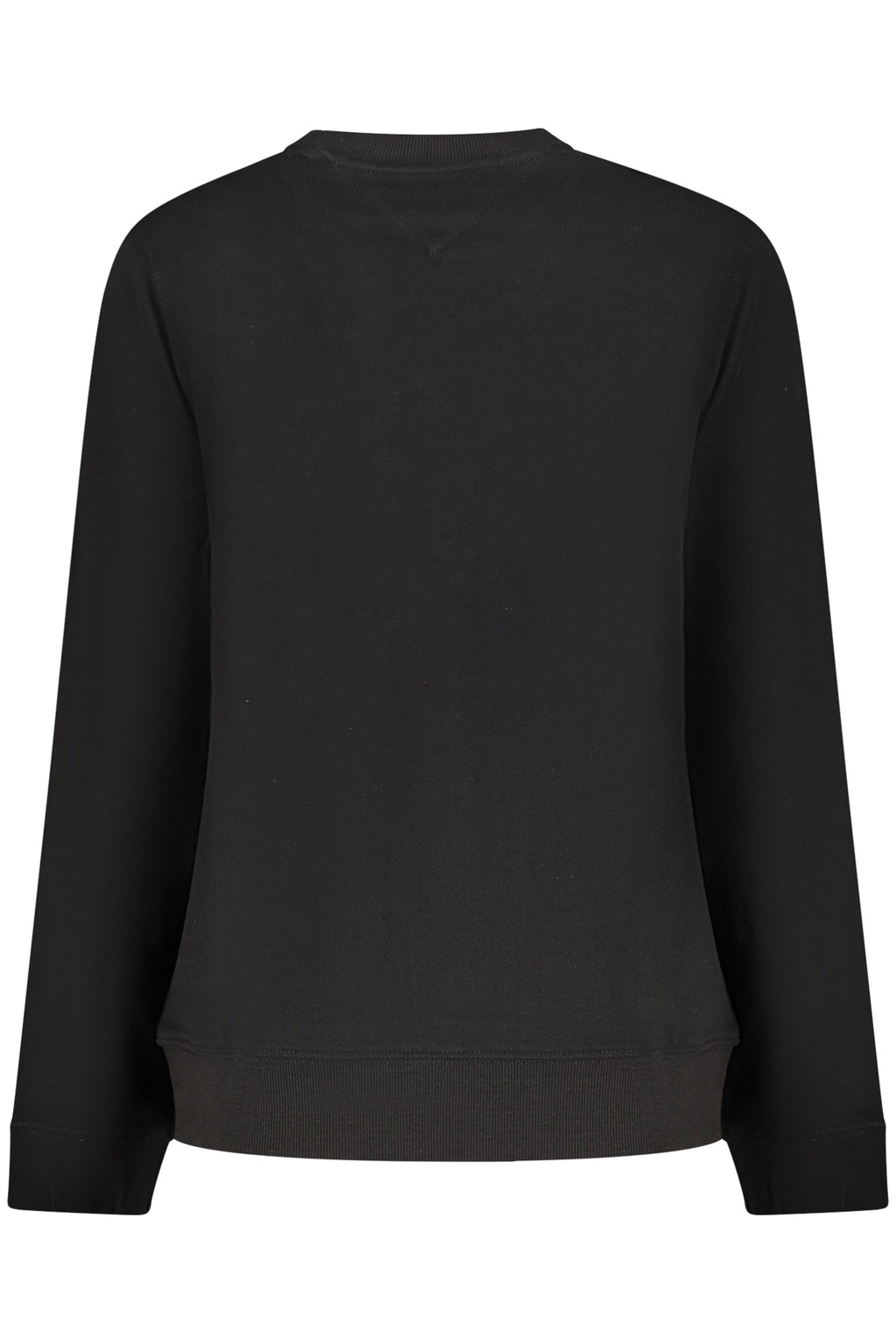 TOMMY HILFIGER FELPA SENZA ZIP DONNA NERO - Grandi Firme Lab