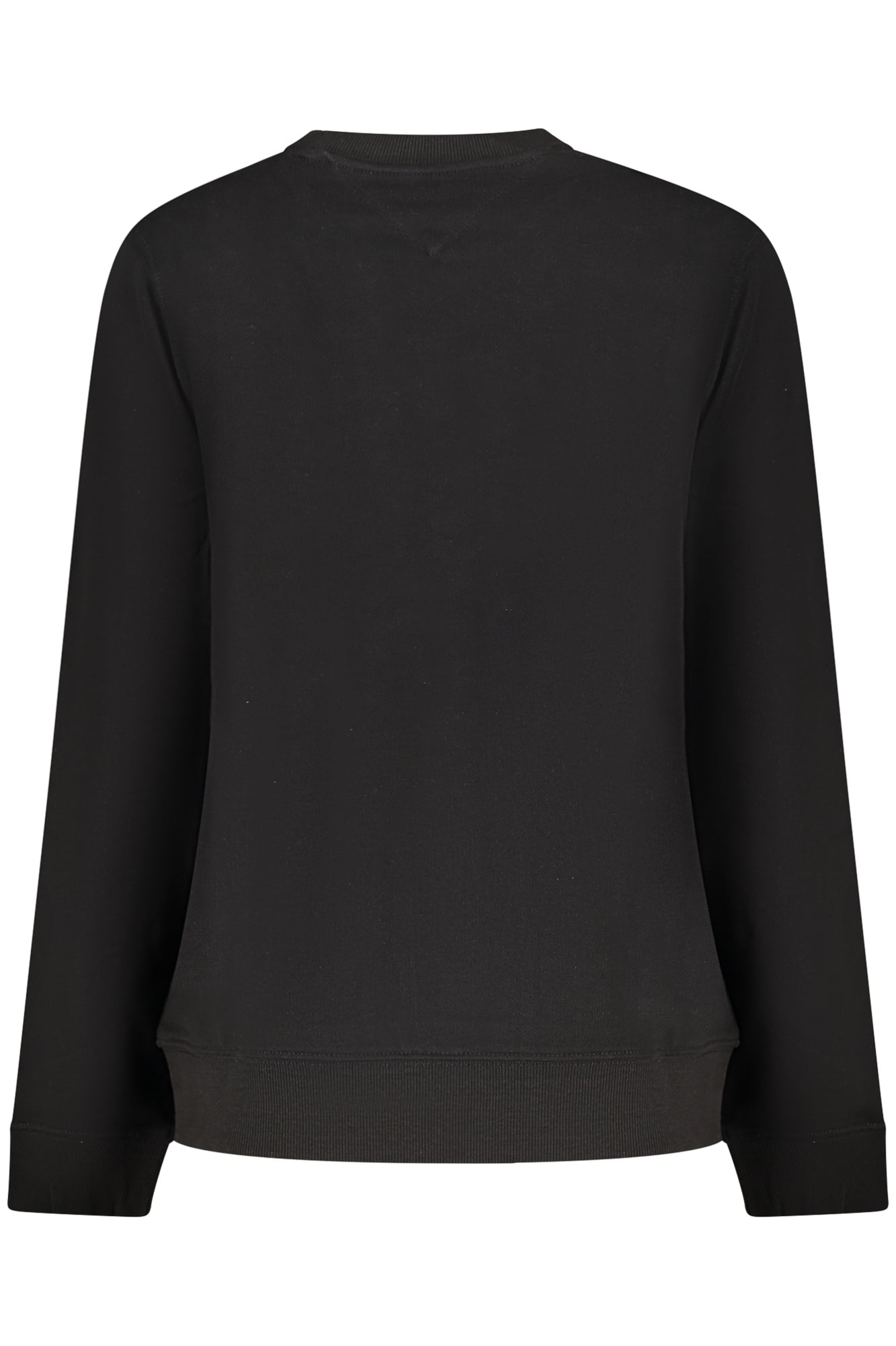 TOMMY HILFIGER FELPA SENZA ZIP DONNA NERO - Grandi Firme Lab