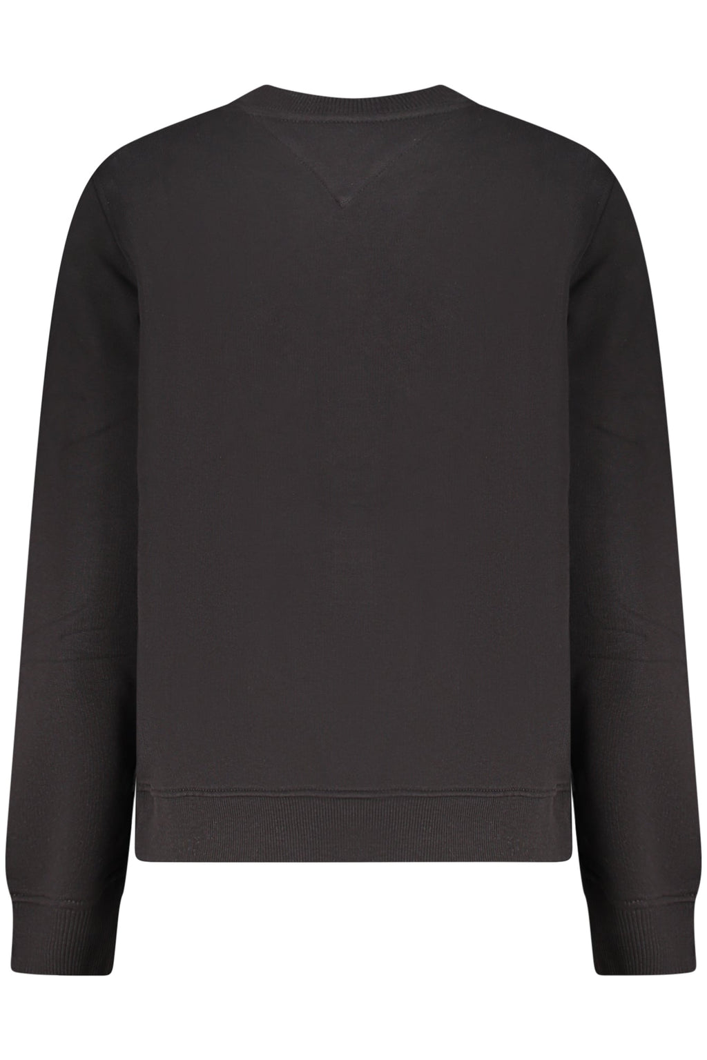 TOMMY HILFIGER FELPA SENZA ZIP DONNA NERO - Grandi Firme Lab