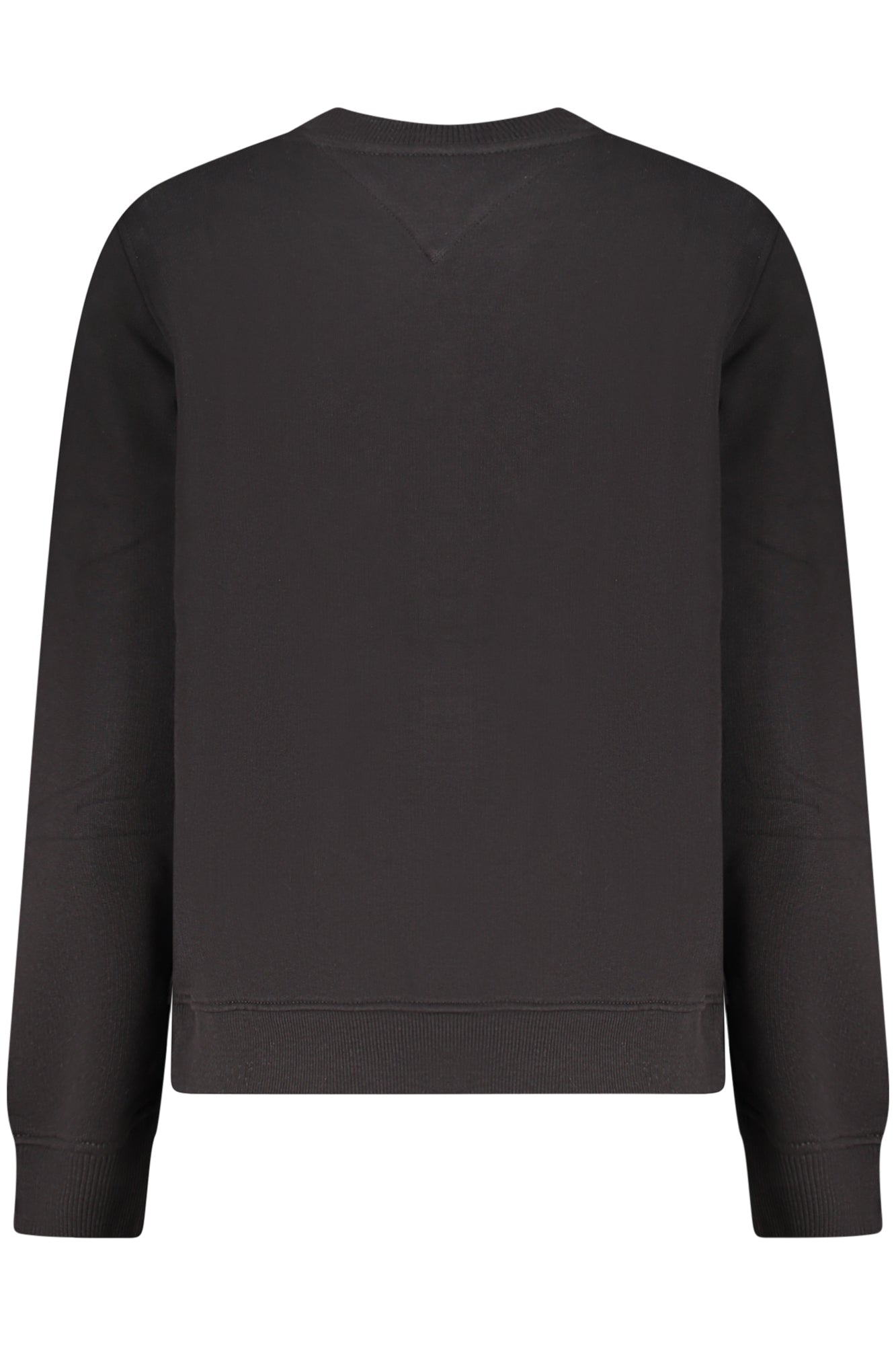 TOMMY HILFIGER FELPA SENZA ZIP DONNA NERO - Grandi Firme Lab