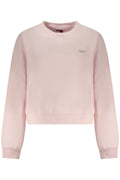TOMMY HILFIGER FELPA SENZA ZIP DONNA ROSA - Grandi Firme Lab