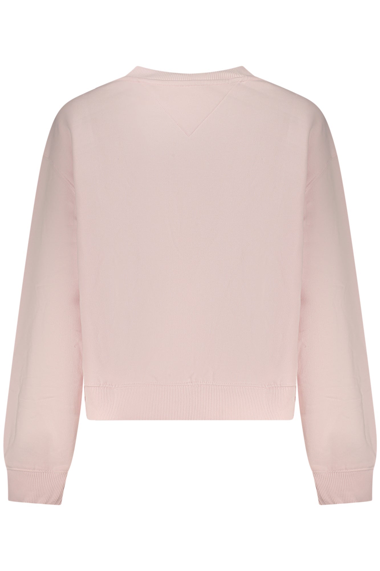 TOMMY HILFIGER FELPA SENZA ZIP DONNA ROSA - Grandi Firme Lab