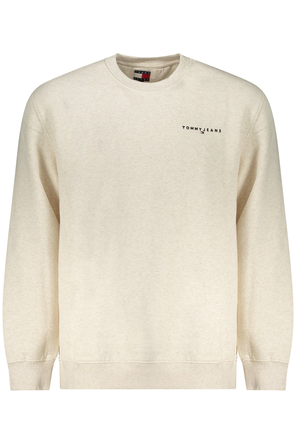 TOMMY HILFIGER FELPA SENZA ZIP UOMO BEIGE - Grandi Firme Lab
