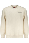 TOMMY HILFIGER FELPA SENZA ZIP UOMO BEIGE - Grandi Firme Lab
