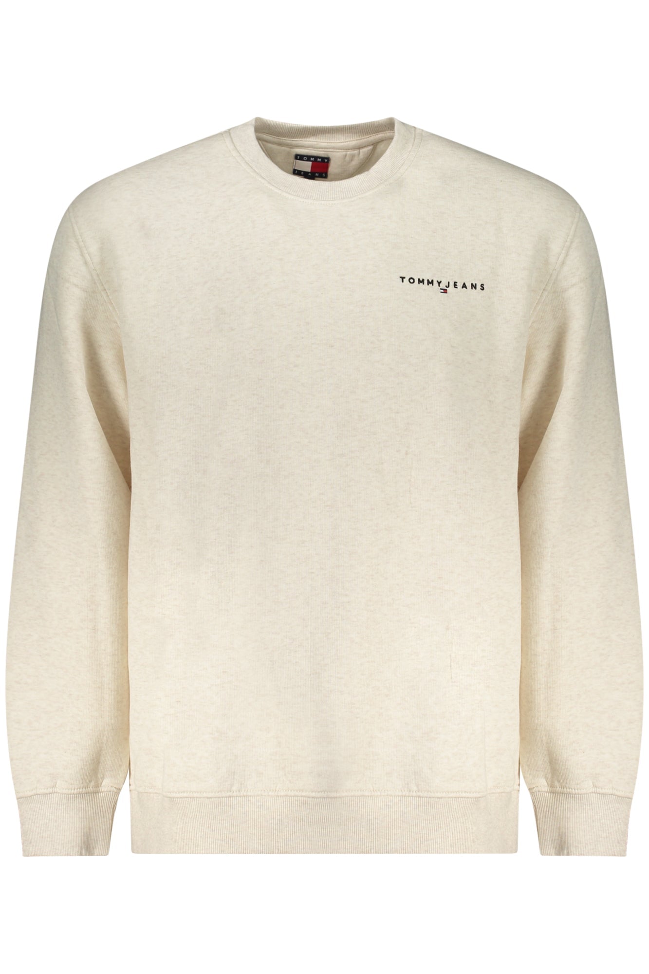 TOMMY HILFIGER FELPA SENZA ZIP UOMO BEIGE - Grandi Firme Lab