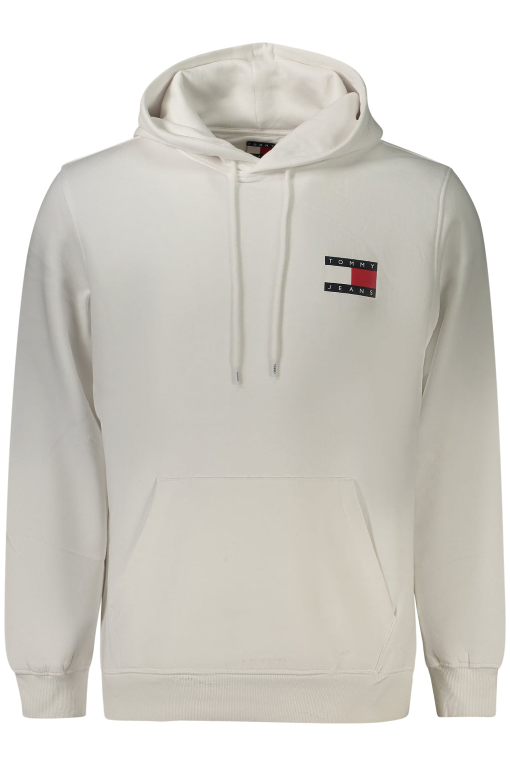 TOMMY HILFIGER FELPA SENZA ZIP UOMO BIANCO - Grandi Firme Lab