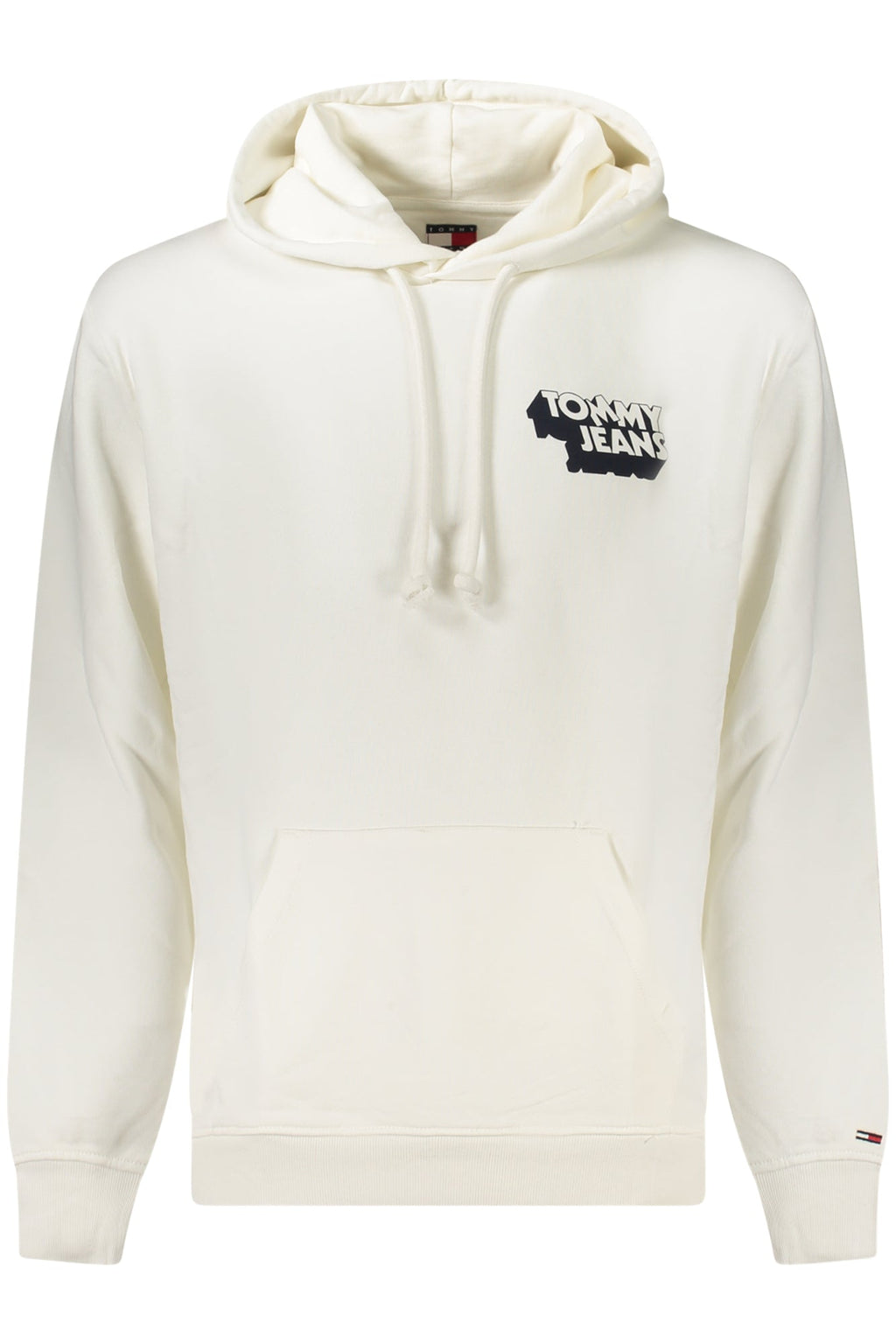 TOMMY HILFIGER FELPA SENZA ZIP UOMO BIANCO - Grandi Firme Lab