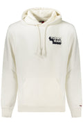 TOMMY HILFIGER FELPA SENZA ZIP UOMO BIANCO - Grandi Firme Lab