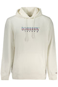 TOMMY HILFIGER FELPA SENZA ZIP UOMO BIANCO - Grandi Firme Lab
