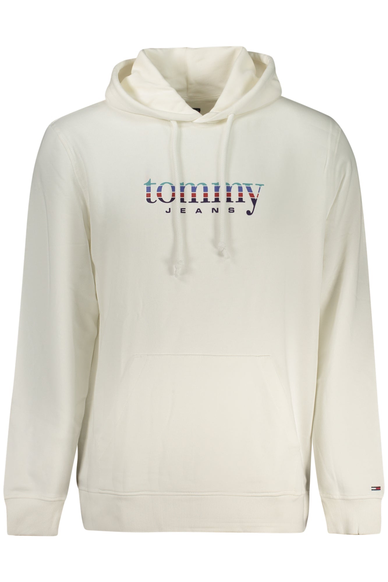 TOMMY HILFIGER FELPA SENZA ZIP UOMO BIANCO - Grandi Firme Lab