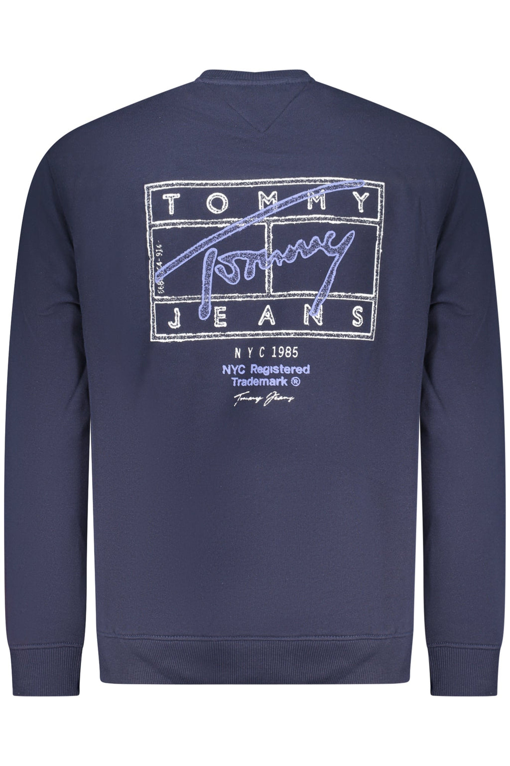 TOMMY HILFIGER FELPA SENZA ZIP UOMO BLU - Grandi Firme Lab