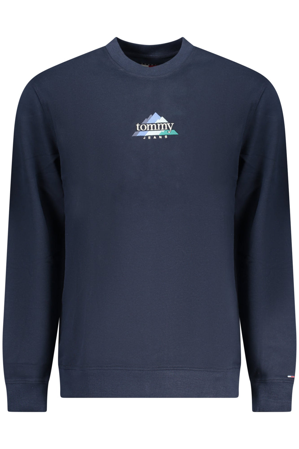 TOMMY HILFIGER FELPA SENZA ZIP UOMO BLU - Grandi Firme Lab