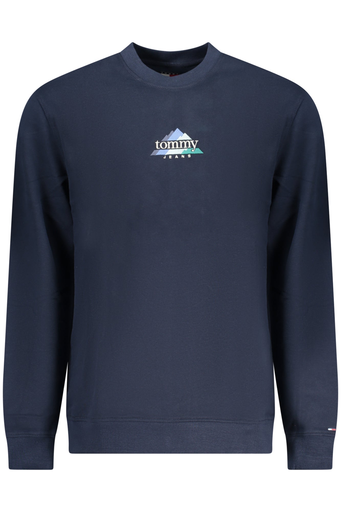 TOMMY HILFIGER FELPA SENZA ZIP UOMO BLU - Grandi Firme Lab