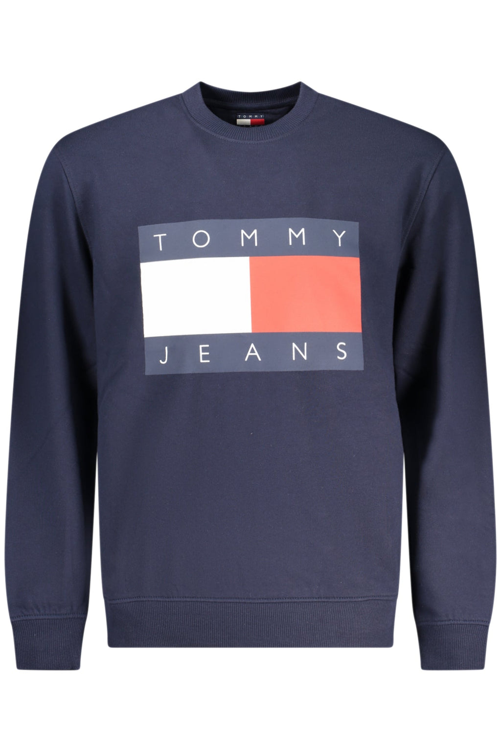 TOMMY HILFIGER FELPA SENZA ZIP UOMO BLU - Grandi Firme Lab