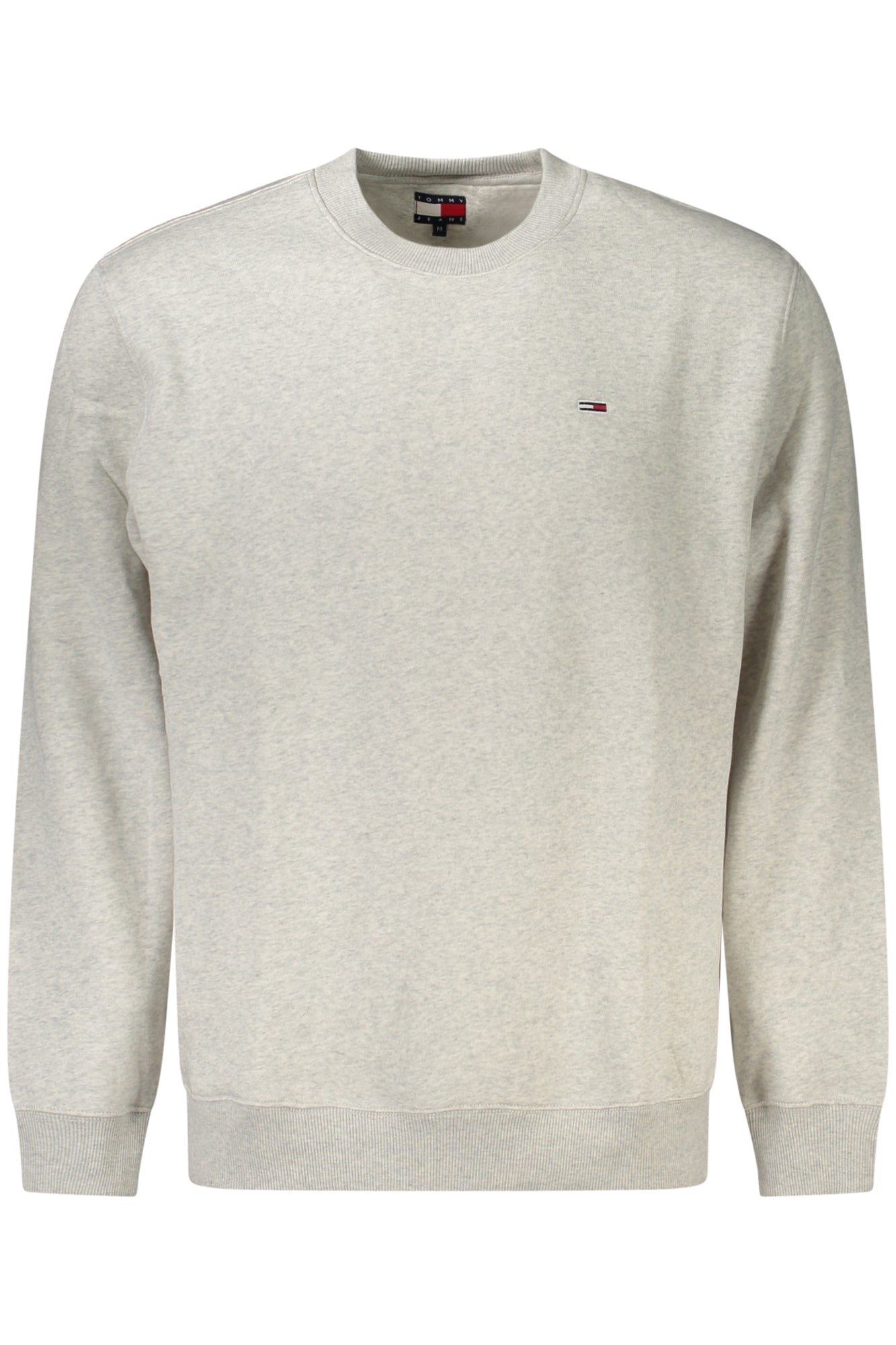 TOMMY HILFIGER FELPA SENZA ZIP UOMO GRIGIO - Grandi Firme Lab