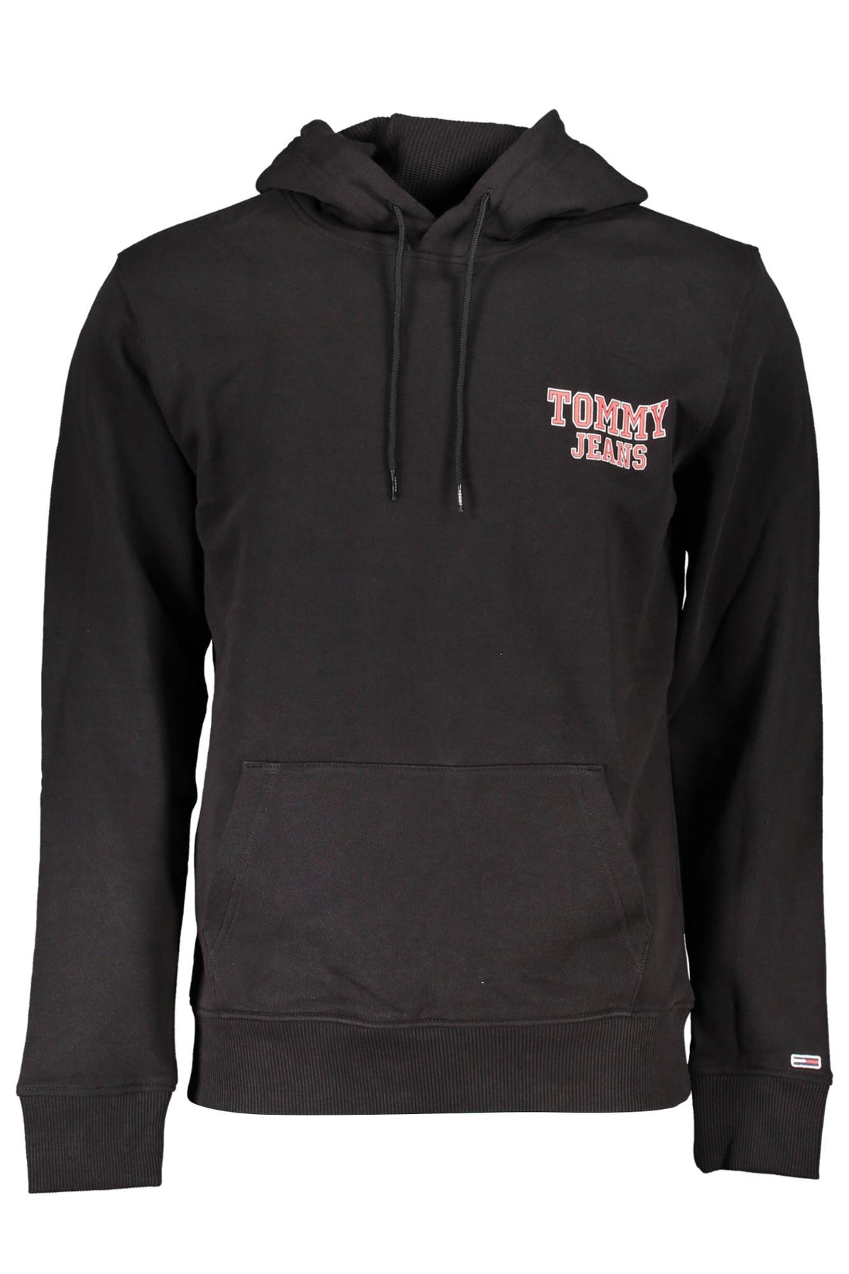 TOMMY HILFIGER FELPA SENZA ZIP UOMO NERO - Grandi Firme Lab