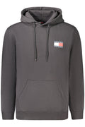 TOMMY HILFIGER FELPA SENZA ZIP UOMO NERO - Grandi Firme Lab