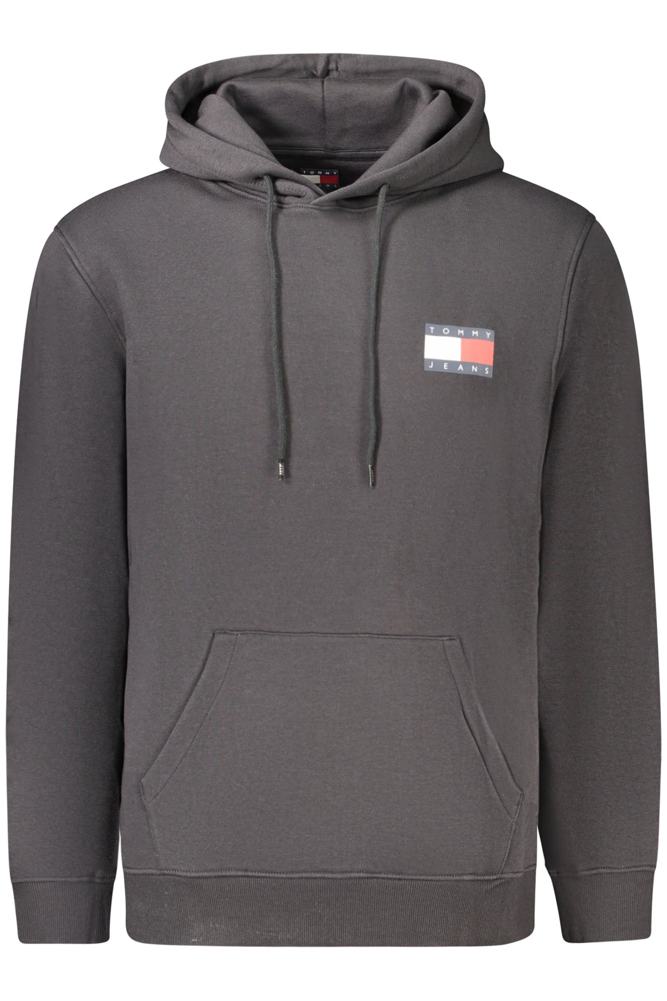 TOMMY HILFIGER FELPA SENZA ZIP UOMO NERO - Grandi Firme Lab