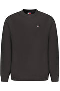 TOMMY HILFIGER FELPA SENZA ZIP UOMO NERO - Grandi Firme Lab