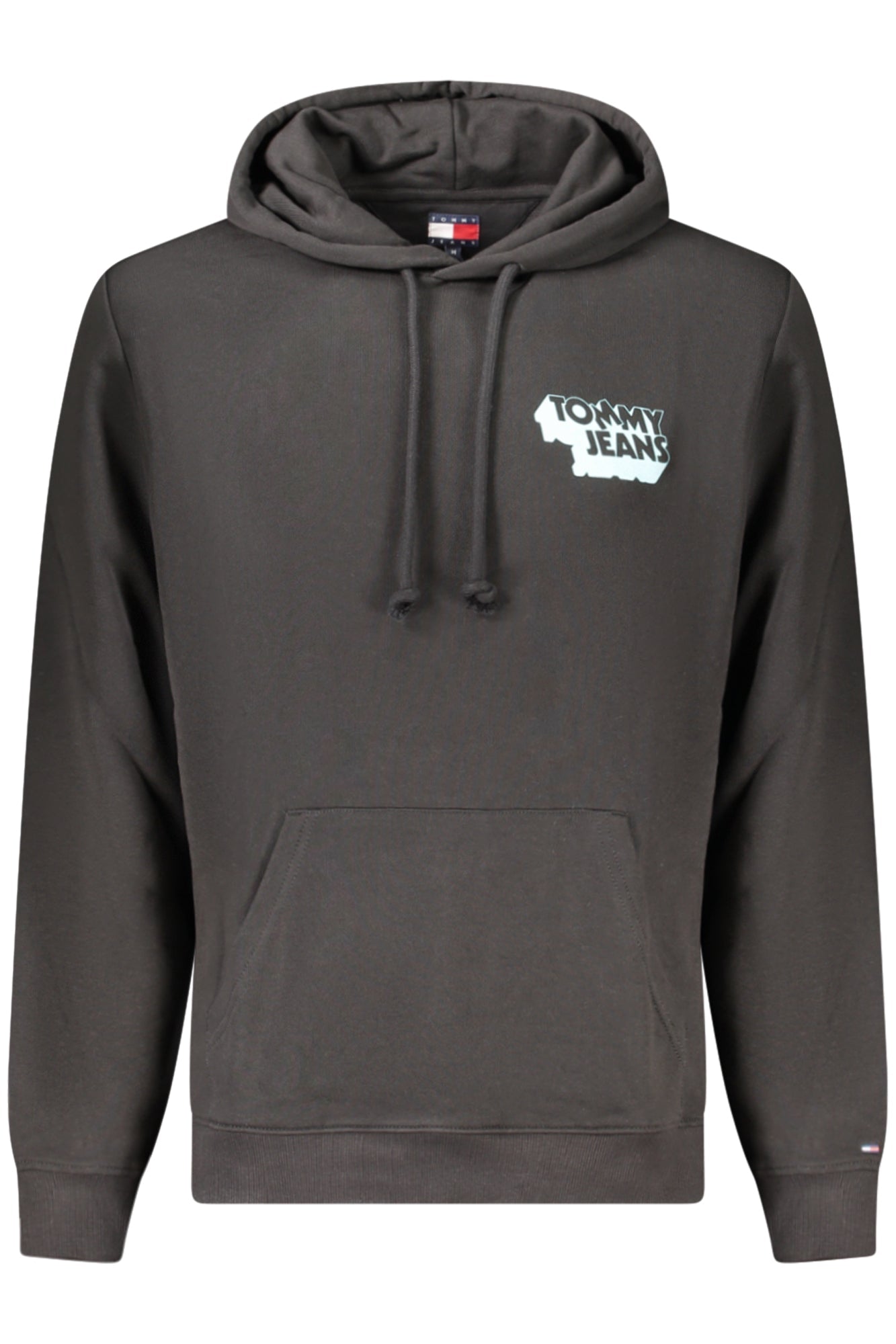 TOMMY HILFIGER FELPA SENZA ZIP UOMO NERO - Grandi Firme Lab