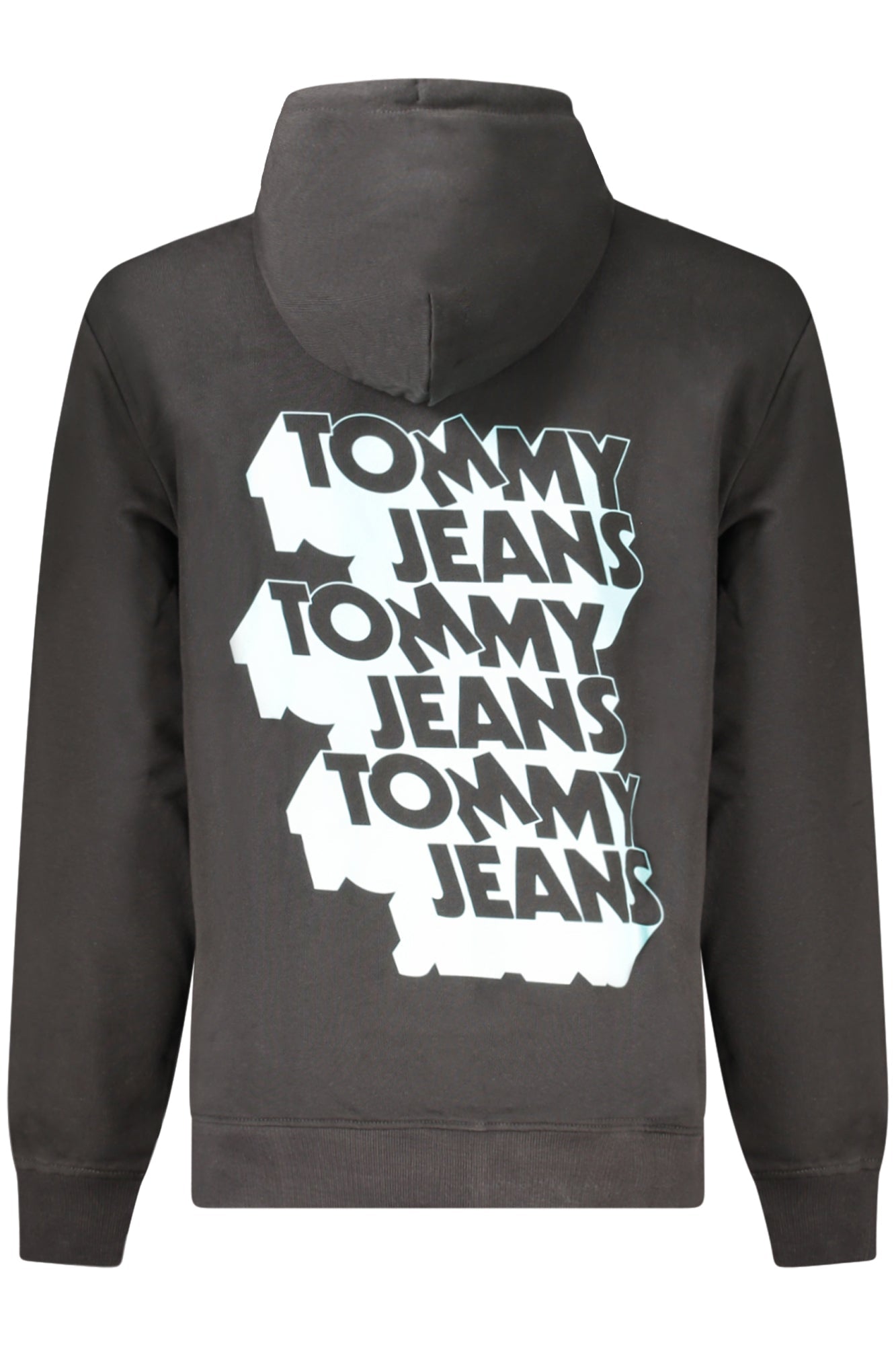 TOMMY HILFIGER FELPA SENZA ZIP UOMO NERO - Grandi Firme Lab