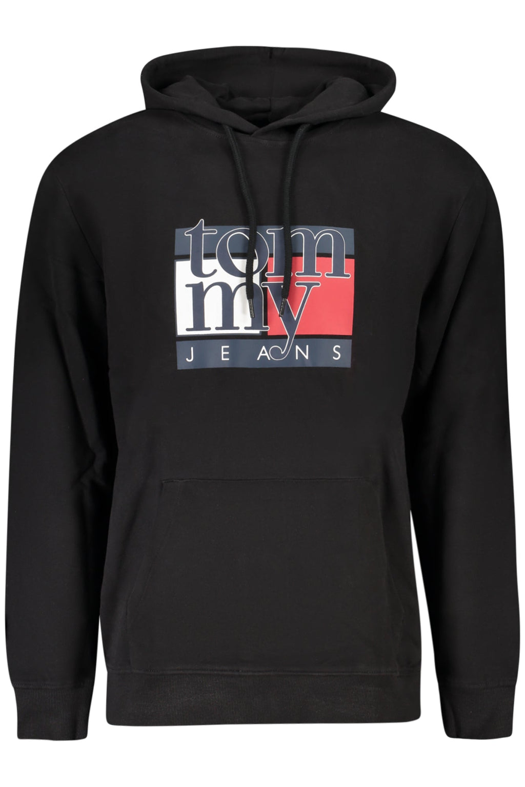 TOMMY HILFIGER FELPA SENZA ZIP UOMO NERO - Grandi Firme Lab