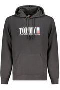 TOMMY HILFIGER FELPA SENZA ZIP UOMO NERO - Grandi Firme Lab