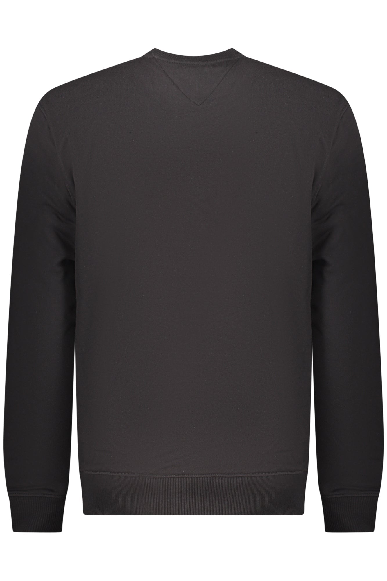 TOMMY HILFIGER FELPA SENZA ZIP UOMO NERO - Grandi Firme Lab