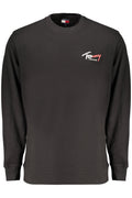 TOMMY HILFIGER FELPA SENZA ZIP UOMO NERO - Grandi Firme Lab