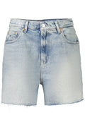 TOMMY HILFIGER JEANS SHORT DONNA AZZURRO - Grandi Firme Lab