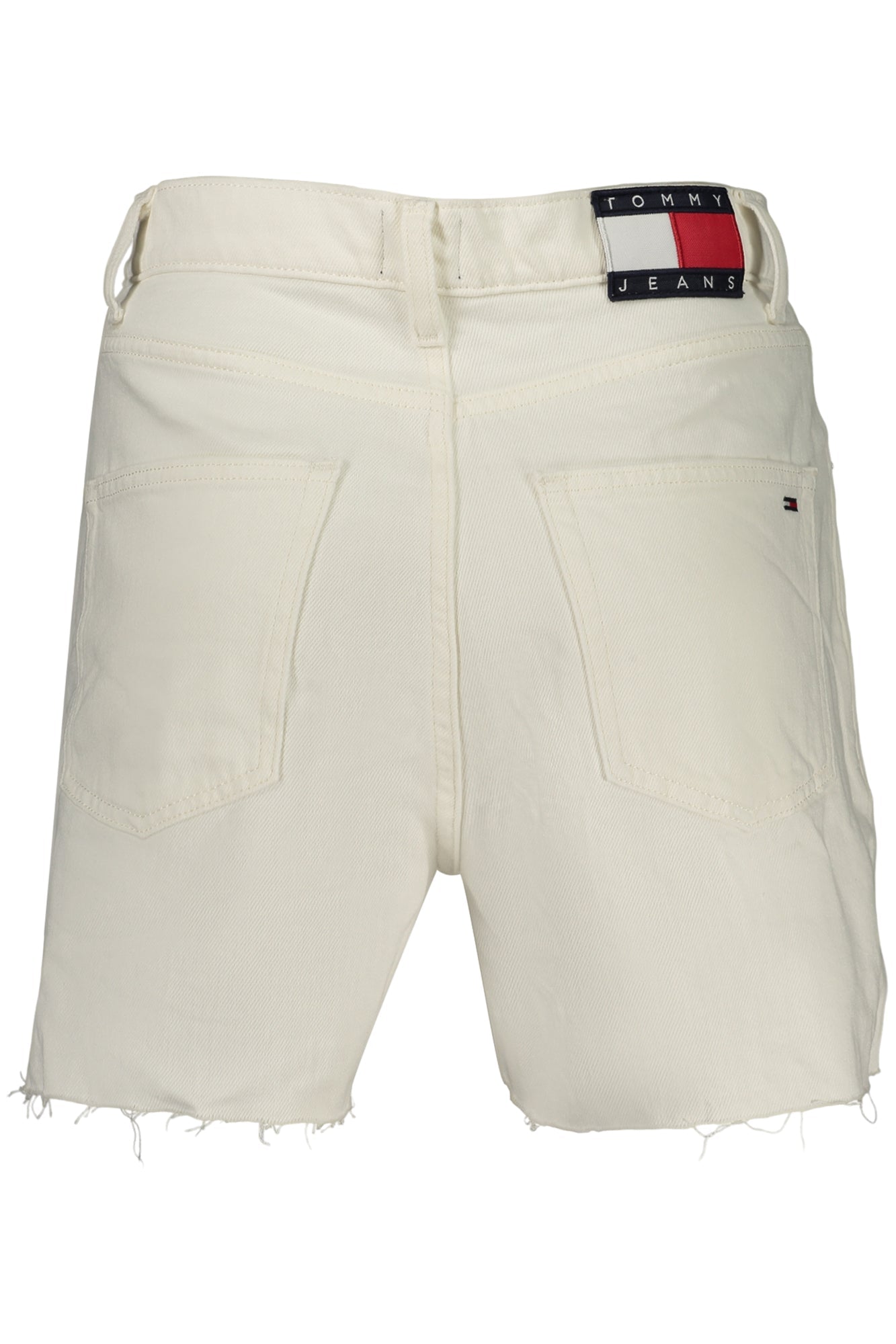 TOMMY HILFIGER JEANS SHORT DONNA BIANCO - Grandi Firme Lab