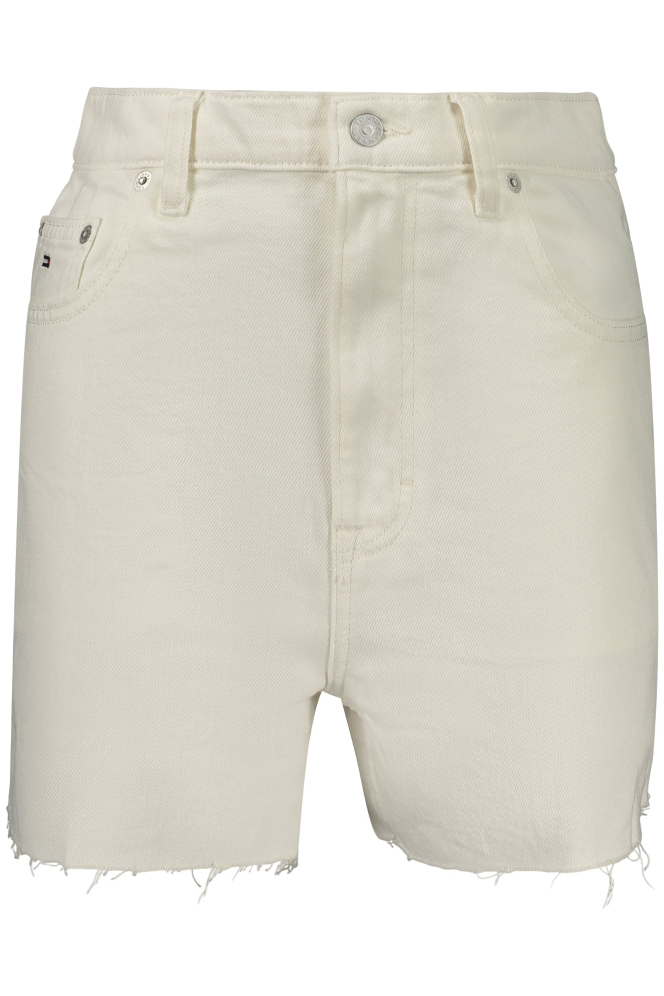 TOMMY HILFIGER JEANS SHORT DONNA BIANCO - Grandi Firme Lab