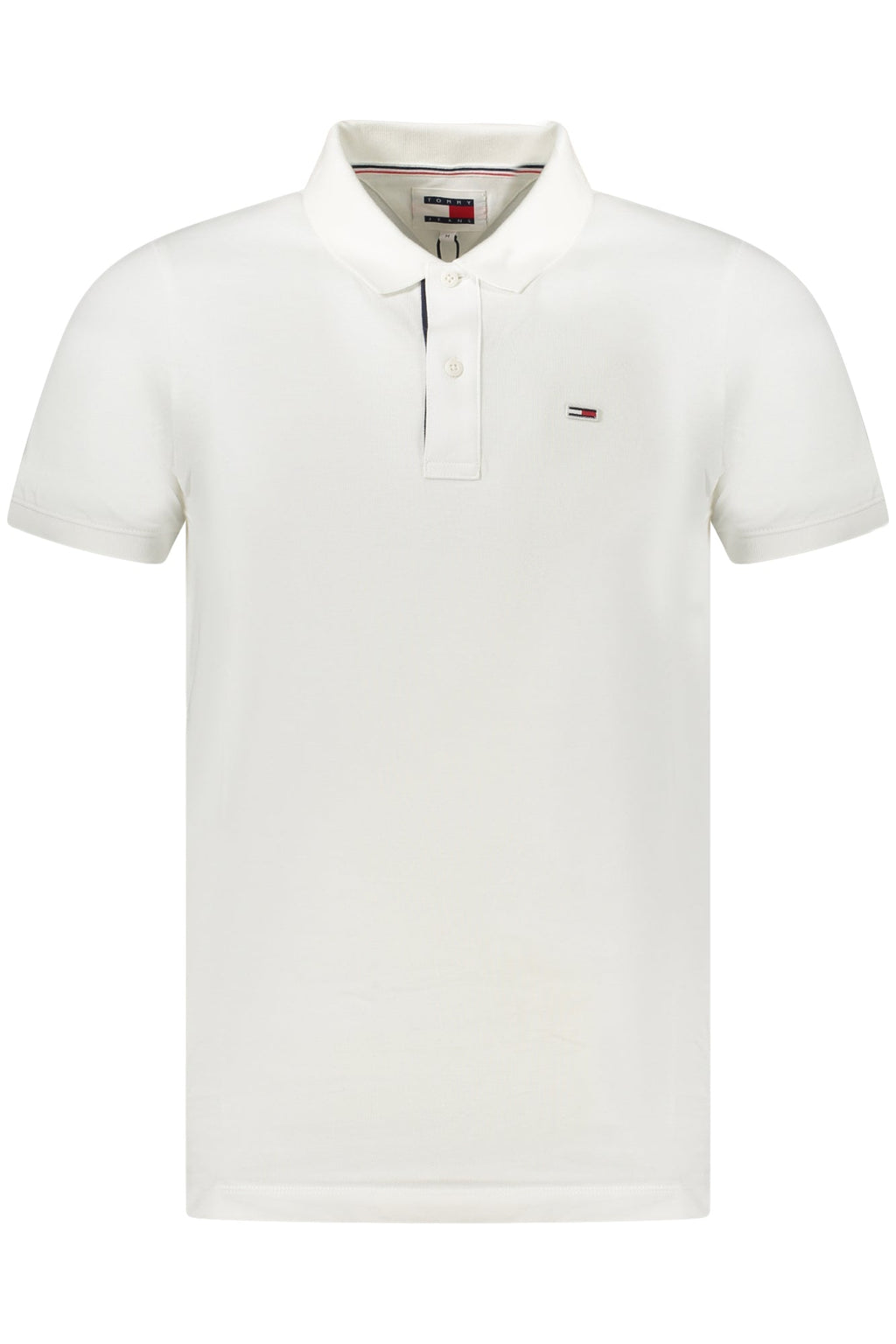 TOMMY HILFIGER POLO MANICHE CORTE UOMO BIANCO - Grandi Firme Lab