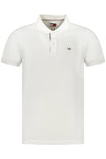 TOMMY HILFIGER POLO MANICHE CORTE UOMO BIANCO - Grandi Firme Lab