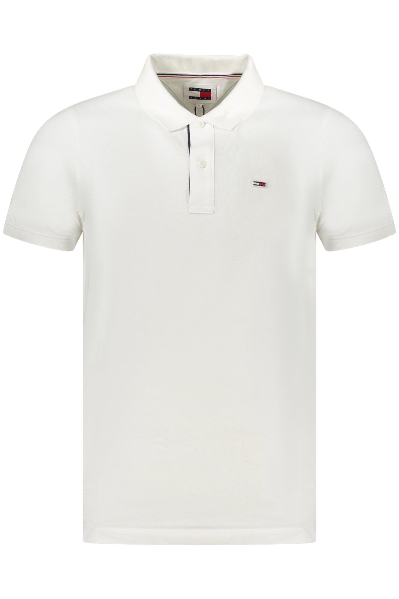 TOMMY HILFIGER POLO MANICHE CORTE UOMO BIANCO - Grandi Firme Lab