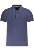 TOMMY HILFIGER POLO MANICHE CORTE UOMO BLU - Grandi Firme Lab
