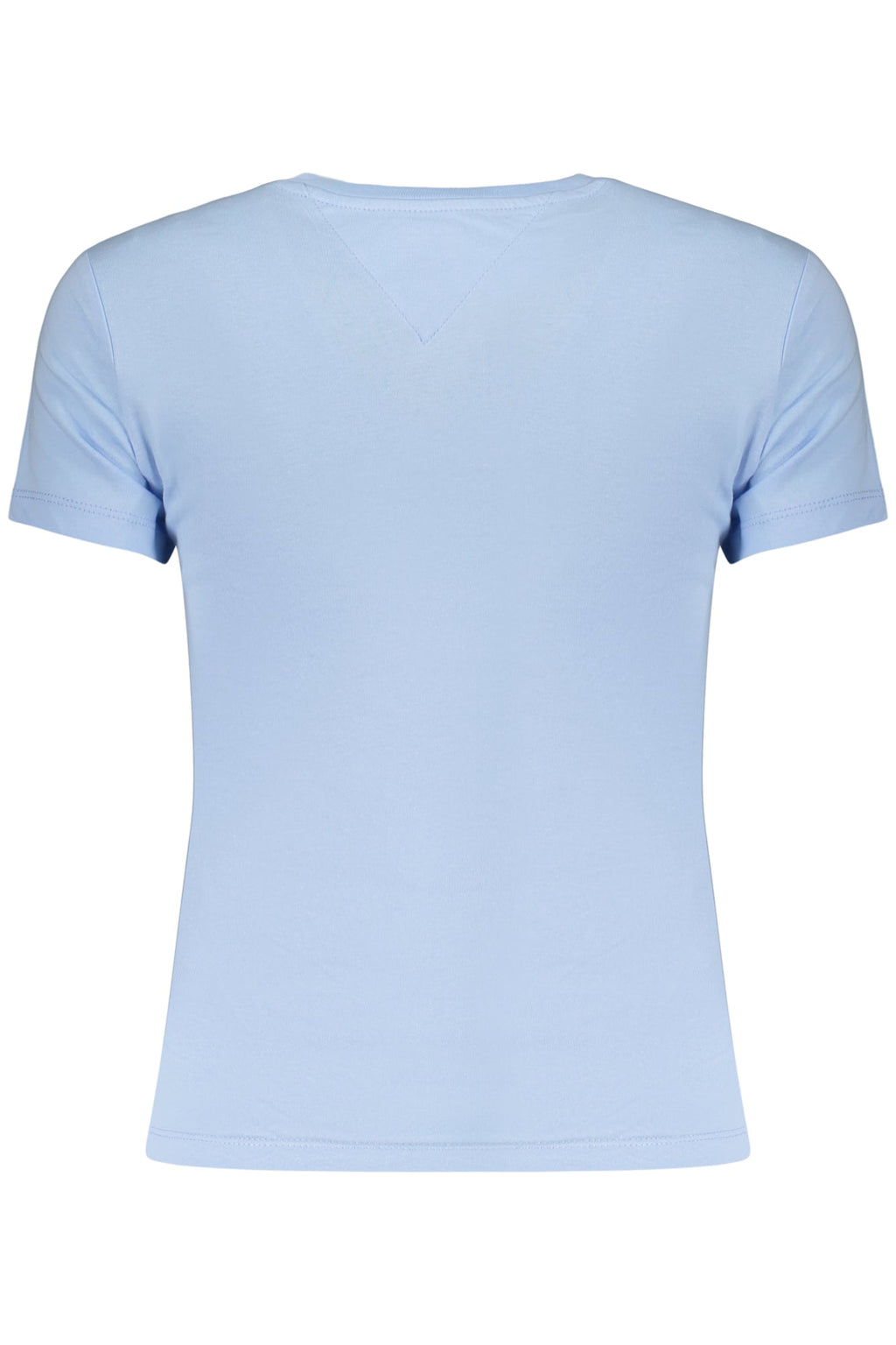 TOMMY HILFIGER T-SHIRT MANICHE CORTE DONNA AZZURRO - Grandi Firme Lab