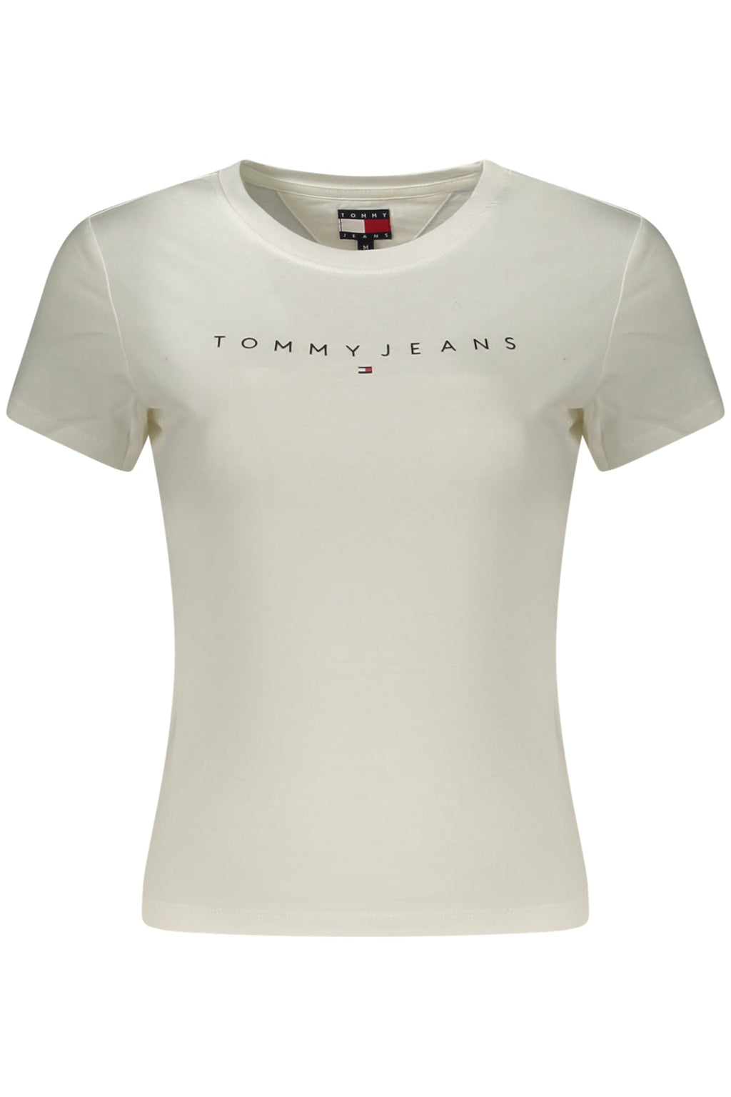 TOMMY HILFIGER T-SHIRT MANICHE CORTE DONNA BIANCO - Grandi Firme Lab