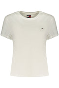 TOMMY HILFIGER T-SHIRT MANICHE CORTE DONNA BIANCO - Grandi Firme Lab