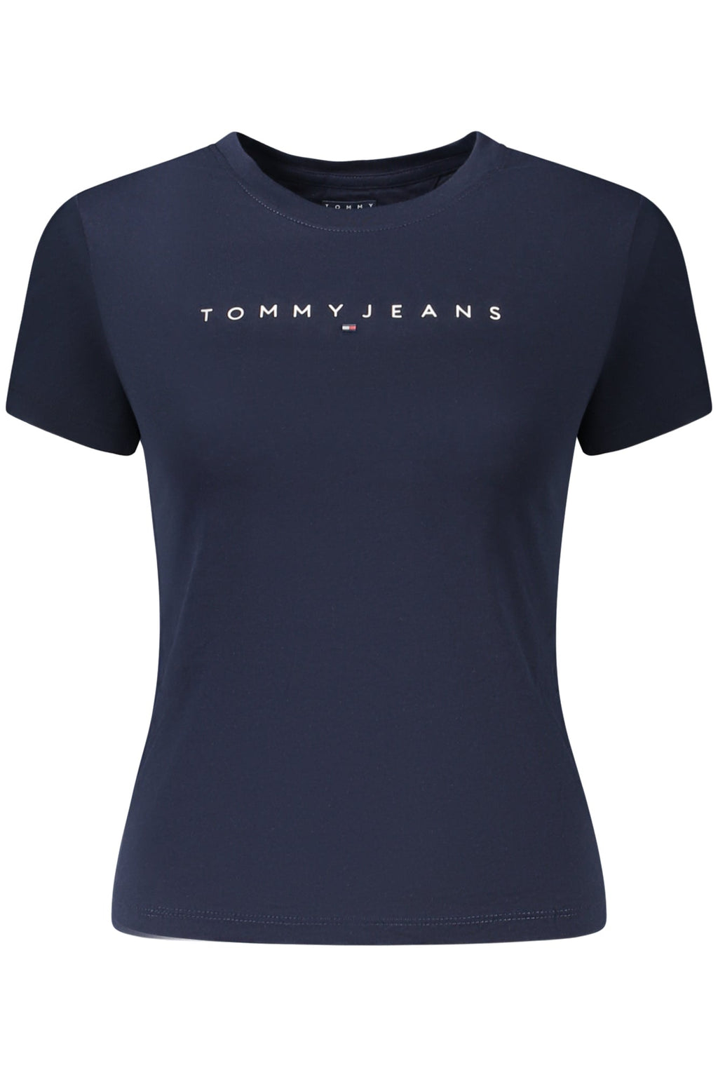TOMMY HILFIGER T-SHIRT MANICHE CORTE DONNA BLU - Grandi Firme Lab
