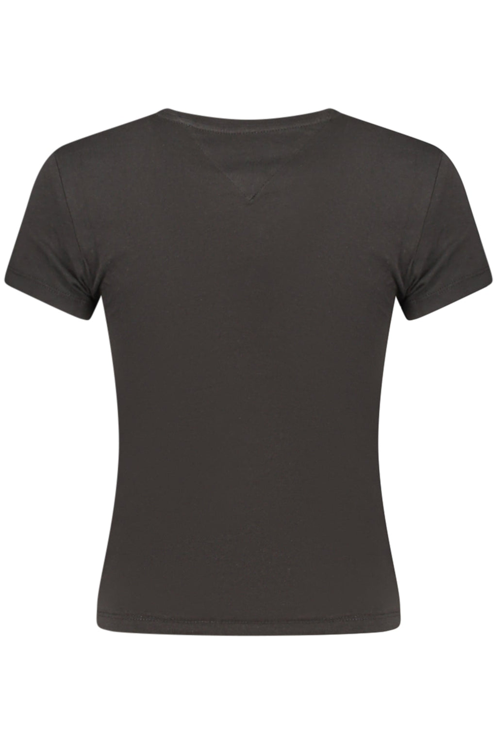 TOMMY HILFIGER T-SHIRT MANICHE CORTE DONNA NERO - Grandi Firme Lab