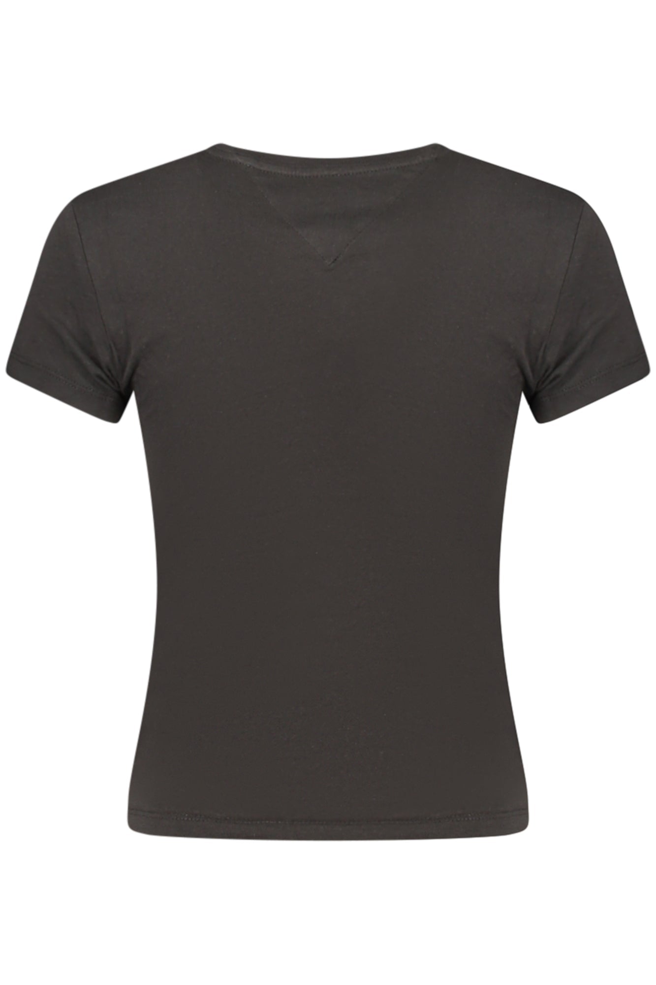 TOMMY HILFIGER T-SHIRT MANICHE CORTE DONNA NERO - Grandi Firme Lab